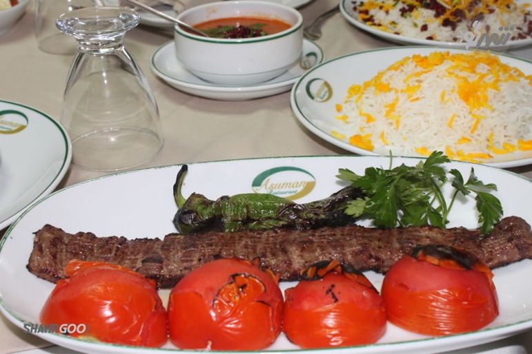 رستوران ایرانی آسمان استانبول | İstanbul'daki Asman İran restoranı