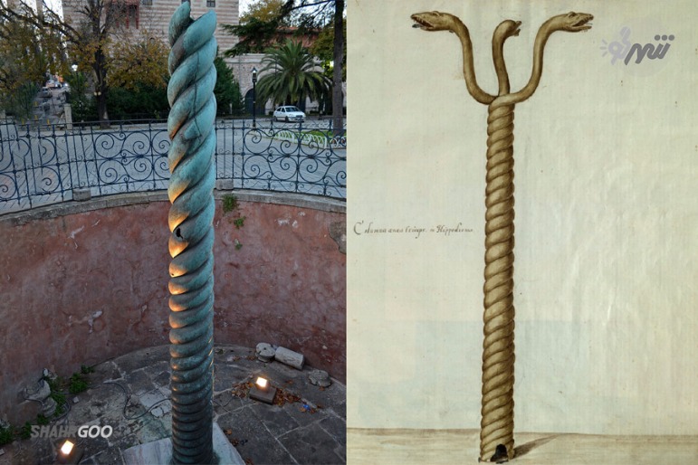 Yılanlı Sütun